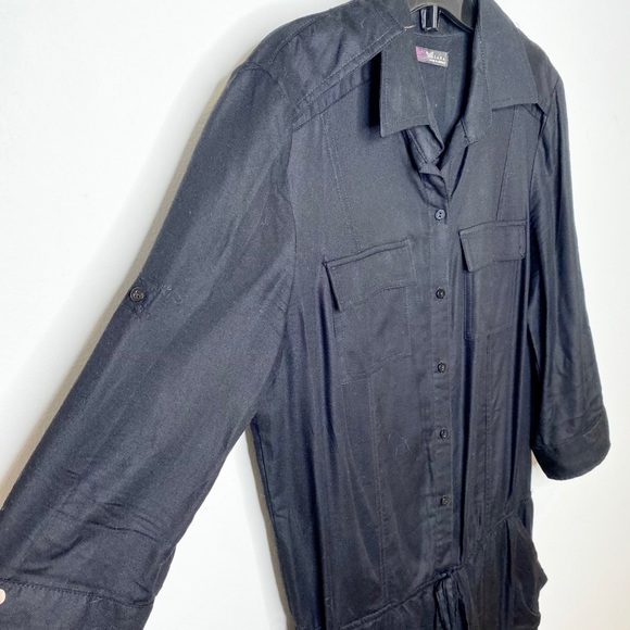 Zara 3/4 Sleeve Utility Jumpsuit - Picture 8 of 9